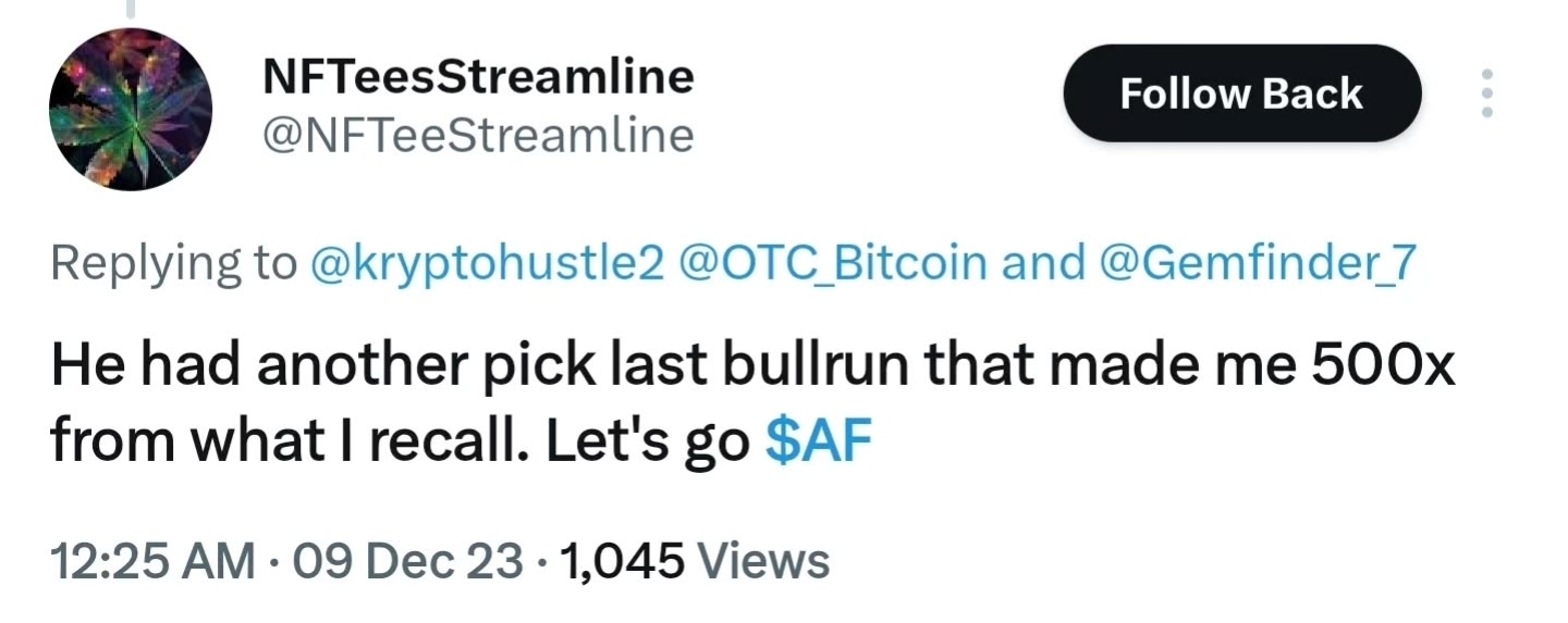 Trading Result